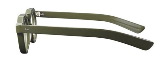 Eo Selection Runde briller Bracelet fra eo-Selection Grønn plast rund Medium