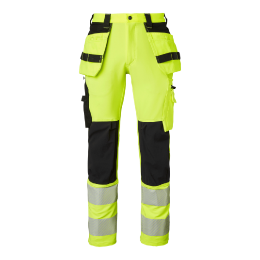 Top Swede 313 Craftsmen Bukser Fluorescerende Gul/Sort, 1 stk. ,SBG-313175015C044 D92