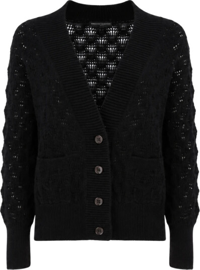Ermanno Scervino Dame Strikkevarer Svart M,