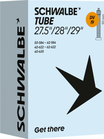 Schwalbe slange 27,5/29"x1,60-2,50 (40/62-584/635) 50mm dunlop-ventil
