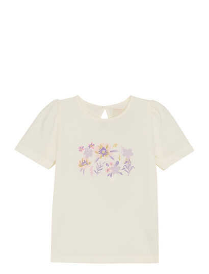 Creamie T-Shirt Ss - Cream - 98