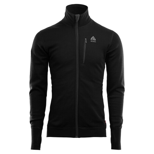 Aclima Men's DoubleWool Jacket Jet Black/Marengo XXL, Jet Black/Marengo