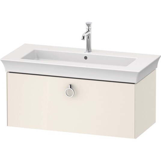 Duravit White Tulip Servantskap 1 skuff 98,4x45,8x41 cm Nordisk Hvit Høyglans