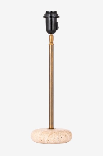 Alde & Lind Bordlampe Eris H42 Travertine Beige