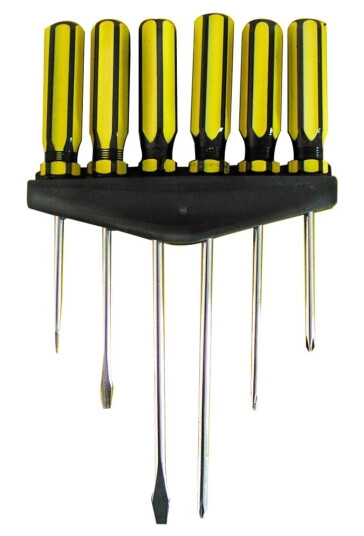 Mega Screwdrivers Set Of 6 Elements - 10202