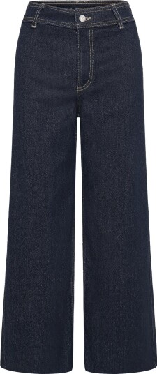 Mango Catherin Culotte High Rise Jeans Navy 36