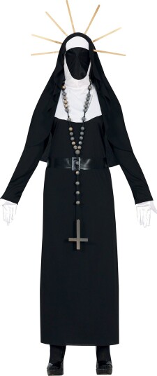 Fiestas Guirca Demonisk Nonne Kostyme Large 79798