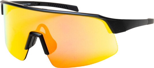 Waye Sport solbrille 078 svart/rød multi 1 stk