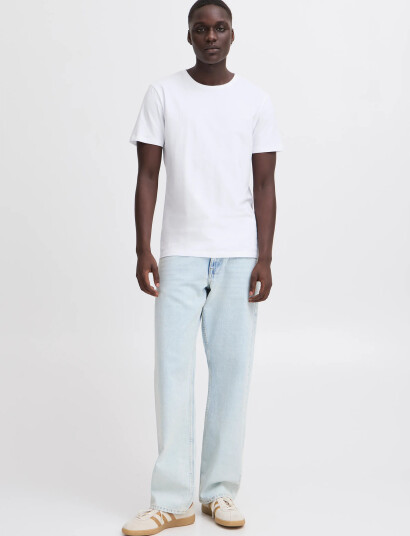 Blend Bhdinton Crew Neck Tee 2-Pack - White - S
