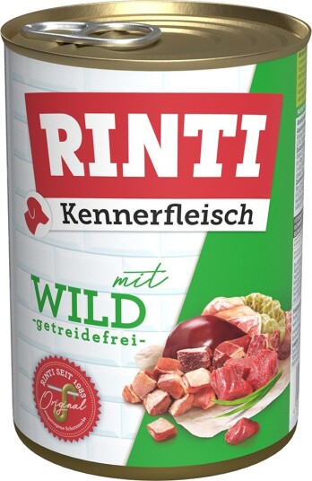 Rinti Våtfôr Kennerfleisch Vilt 24 X 400 G Rinti Våtfôr Kennerfleisch Vilt 24 X 400 G