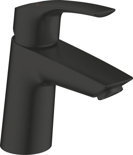 Grohe Eurosmart Servantbatteri 74 mm Med PO-BV Matt Svart
