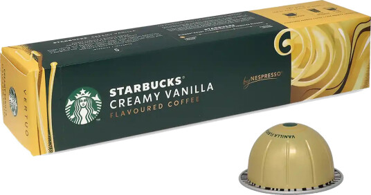 Starbucks | Vanilje 10 mug kapsler til Nespresso® Vertuo