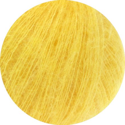 Lana Grossa Silkhair Garn 217 Påskeliljegult