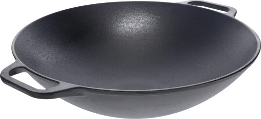 Victoria Wokpanne støpejern 36 cm Svart Victoria Wokpanne støpejern 36 cm Svart