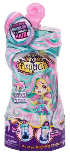Magic Mixies Pixlings Galaxy Hair Doll Single PK Deerlee 30528