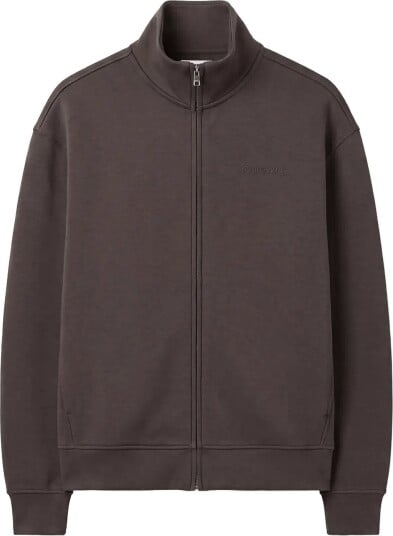Calvin Klein Ls Cooling Spacer Full Zip Jacke   Brown   XXL