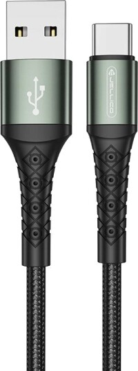 Jellico Usb-Kabel Jellico B12 Usb-C-Kabel 3.1A 2M Sort