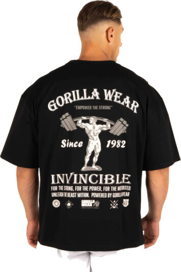 Gorilla Wear Kingston Oversized T skjorte Svart X large