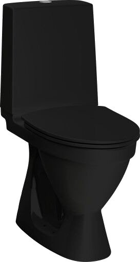 Laufen Rigo Toalett M/Skjult S Lås Matt Sort Laufen Rigo Toalett M/Skjult S Lås Matt Sort