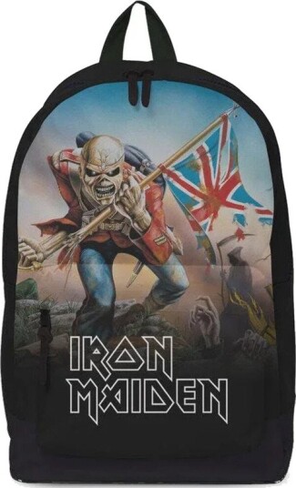 Rocksax Laptopryggsekk Iron Maiden Trooper Classic med Laptop Pocket