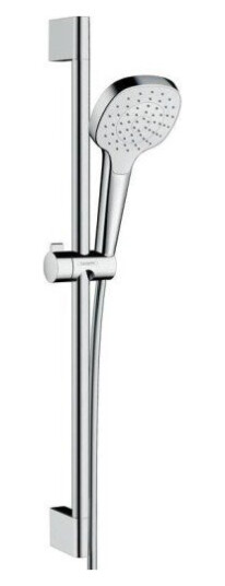 Hansgrohe Croma Select E 1jet dusjsett 650 mm, Hvit/Krom Hansgrohe Croma Select E 1jet dusjsett 650 mm, Hvit/Krom