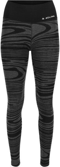 Aclima Warmwool Longs High Waist W'sblack motion L Aclima Warmwool Longs High Waist W'sblack motion L