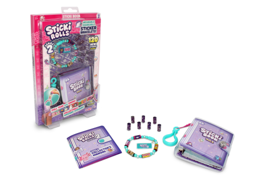 Sticki Rolls Sticki Rolls Sticki Book S2 - Multi/patterned - ONE SIZE Sticki Rolls Sticki Rolls Sticki Book S2 - Multi/patterned - ONE SIZE