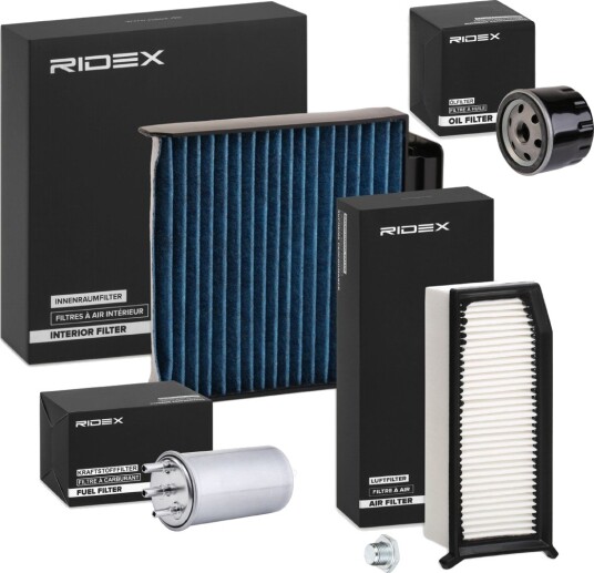 Filtersett RIDEX 4055F17970