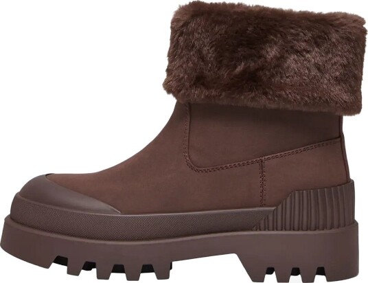 ONLY Onlbuzz-6 Warm Fold Up Boot - BROWN STONE - 36