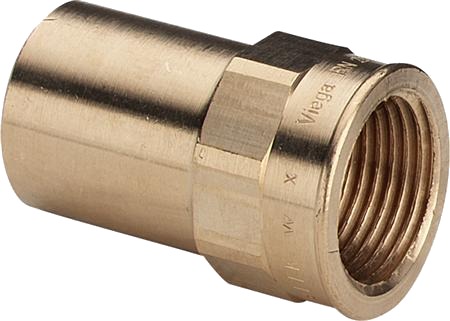 Viega Sanpress Indstik ¾"X28mm Af Rødgods Nippel/Muffe