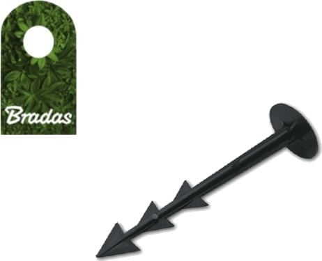 Bradas Stift/Klips For Festing Av Agrofiber 12 Cm Atsu12+ 2878 Bradas Stift/Klips For Festing Av Agrofiber 12 Cm Atsu12+ 2878