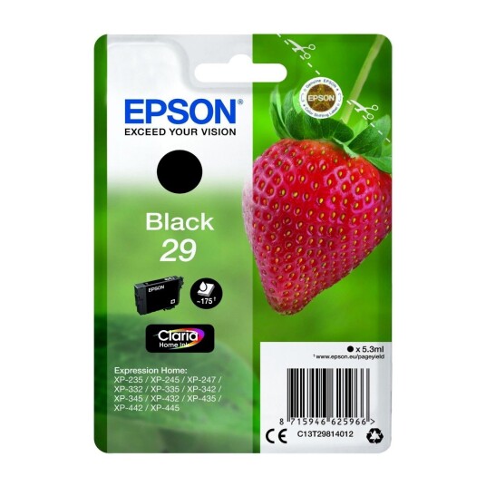 Epson T2981 blekkpatron, svart
