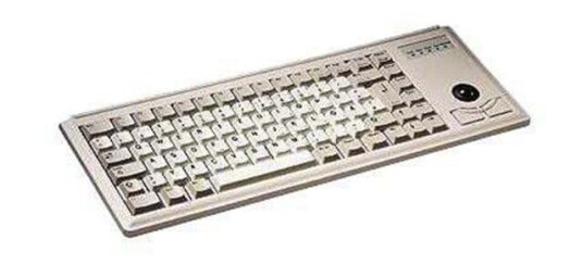 Cherry Compact-Keyboard G84-4400 - Tastatur - Engelsk - Grå