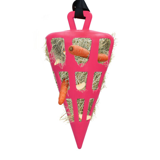 Excellent Hayball/Hay Slowfeeder Fun and Flex - Rosa