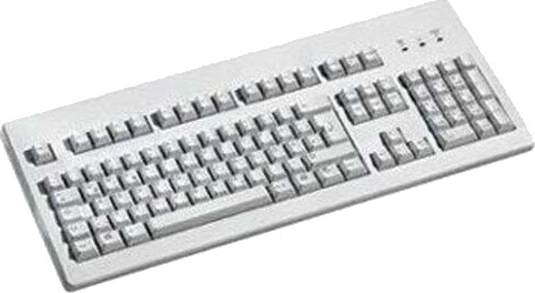 Cherry Classic Line G80-3000 - Tastatur - Engelsk - Grå