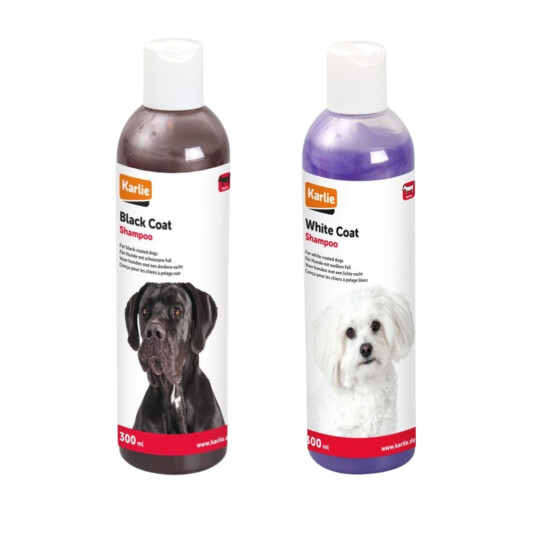 Flamingo Karlie Perfect Care Schampo Vita & Svarta Pälsar (Vit Päls)