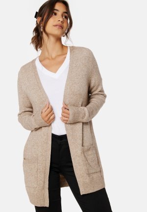 ONLY Lesly L/S Open Cardigan Beige Detail:W. Mela XS ONLY Lesly L/S Open Cardigan Beige Detail:W. Mela XS