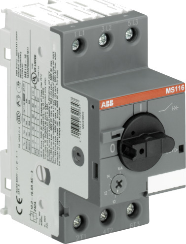 ABB Motorvern Håndbetjent MS116 0,16–0,25a ABB Motorvern Håndbetjent MS116 0,16–0,25a