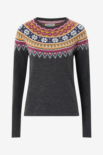 Skhoop - Genser Scandinavian Sweater - Grå Skhoop - Genser Scandinavian Sweater - Grå