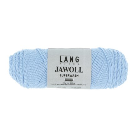 Lang Garn Jawoll Garn 220 Lys Blå