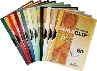 Durable Duraclip Original 60 A4 Anthracite Grey Grå Pvc A4 219 Mm 310 Mm