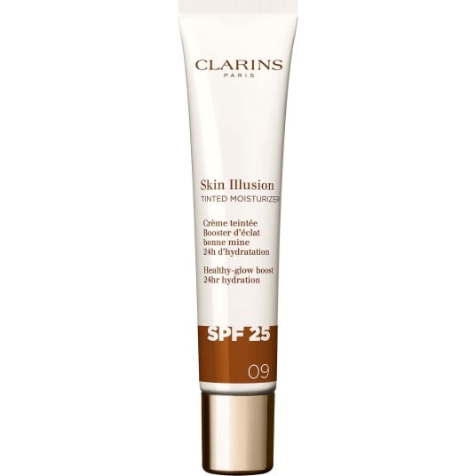 Clarins Skin Illusion Tinted Moisturizer SPF25 09 40ml Clarins Skin Illusion Tinted Moisturizer SPF25 09 40ml