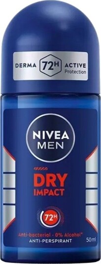 Nivea Men Dry Impact Roll On 50ml