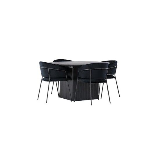 Venture Home Spisegruppe Venture Home Matilda med 4 Selma Stoler GR23537