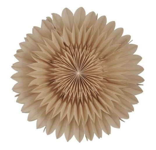 Watt & Veke Lotus Julestjerne Beige 44 cm