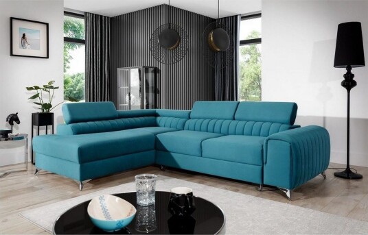 Seksjon Eltap Laurence 278x205x92 cm Solar 77 Venstre