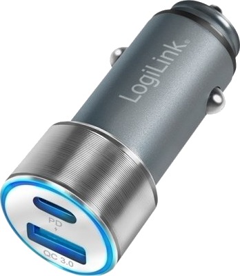 Logilink PA0252 Automatisk, Cigartenner/Lighter, 12 V, Grå