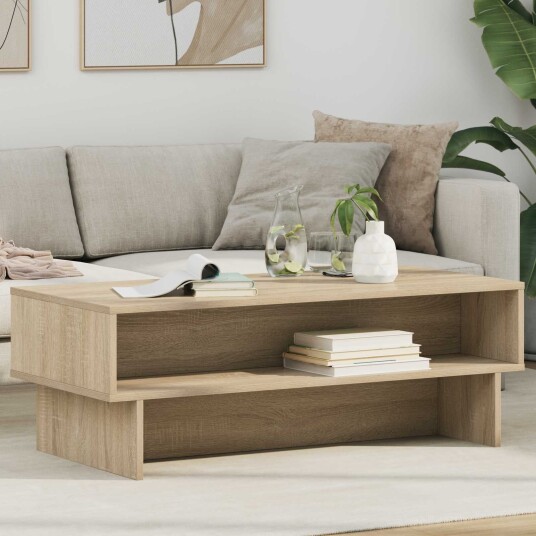 Kaffebord Sonoma eik 100 x 46 x 35 cm Konstruert tre