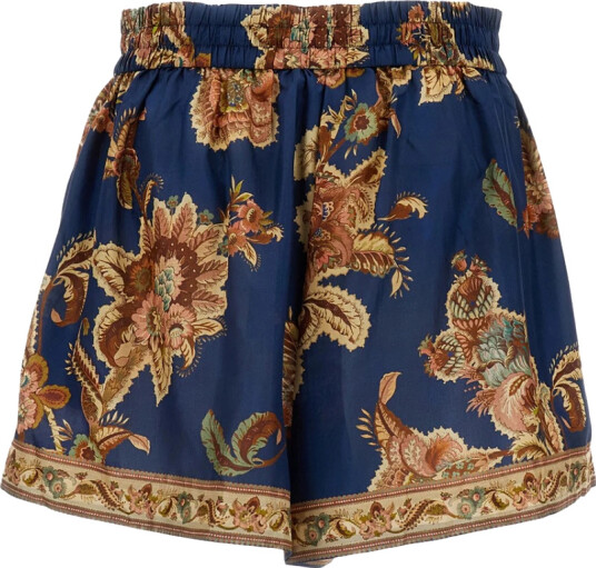 Zimmermann Dame Shorts Flerfarget 2XS,