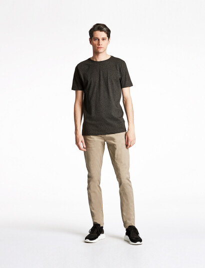 Lindbergh Classic Stretch Chino W?. Belt - Beige - 34 x 30 Lindbergh Classic Stretch Chino W?. Belt - Beige - 34 x 30